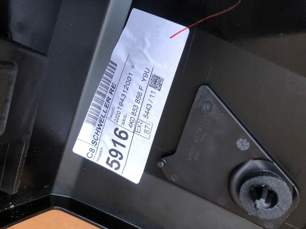 фото №16, Audi rs6 c8 4k накладки порогові пороги ліва lub права