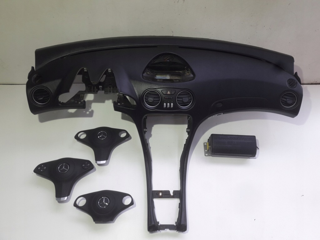 фото №1, Mercedes-benz sl приборная панель консоль подушка безопасности подушки безопасности pas