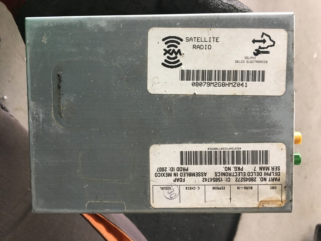 фото №1, Corvette c6 модуль блок управления радио антенны