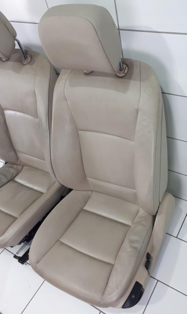 фото №5, Bmw f10 сиденья заднее сиденье кожа бежевая комплект