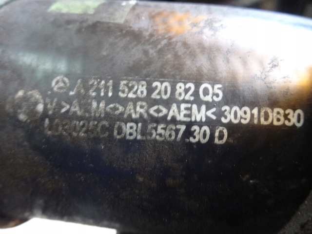 фото №2, E klasa w211 2.2 cdi труба шланг интеркулер