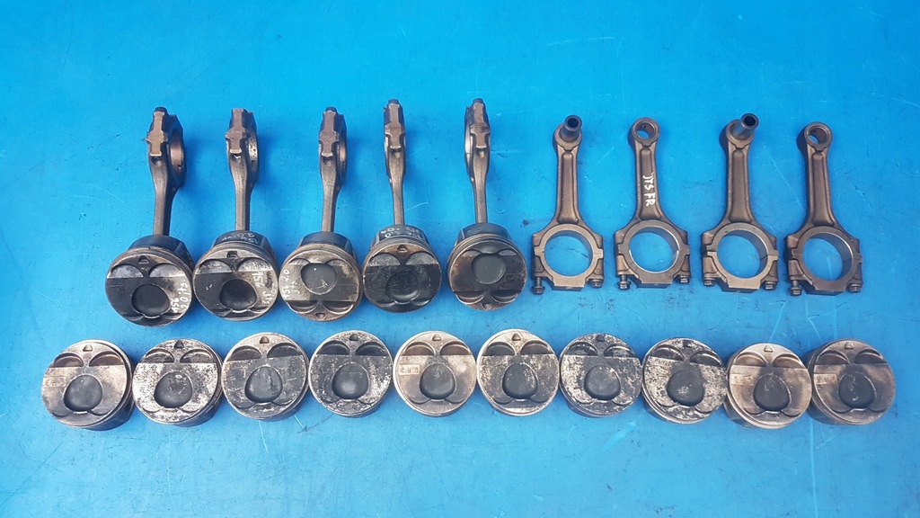 фото №8, Поршень + шатун alfa romeo 156 gt gtv 2.0 jts