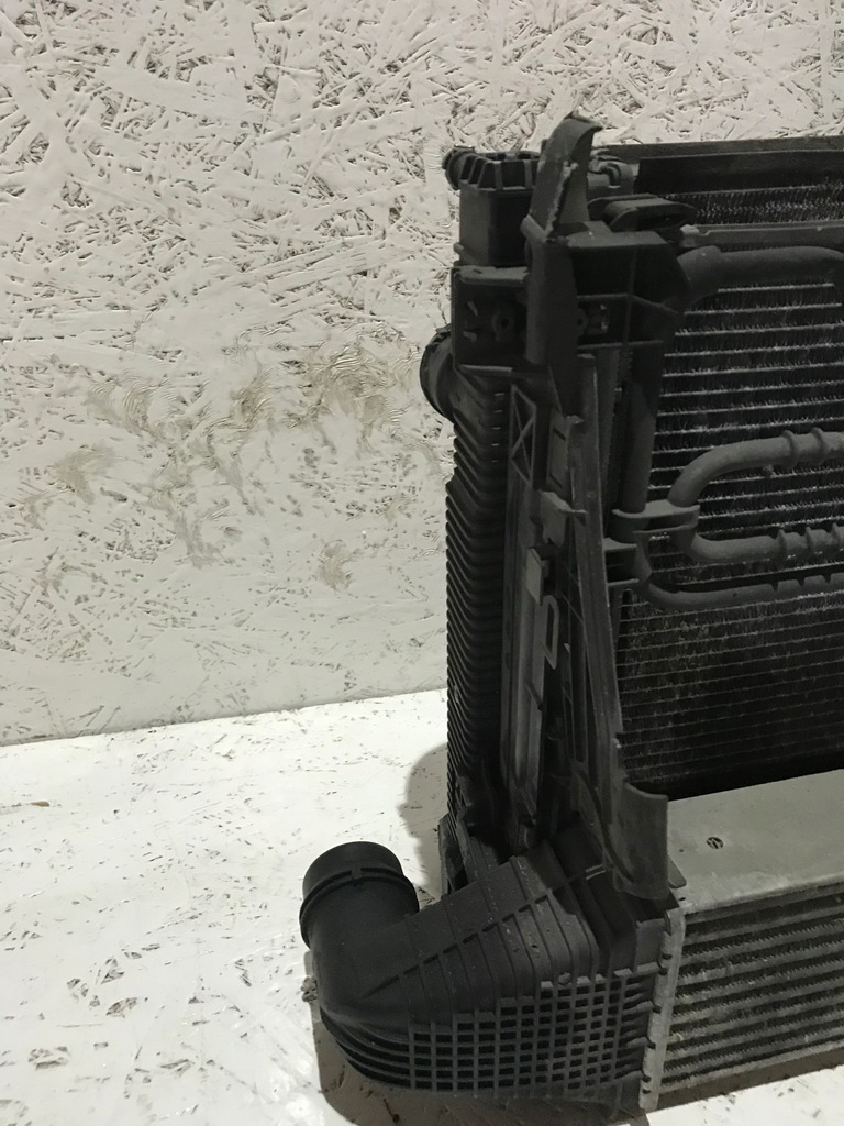 фото №5, Комплект радиатор woda кондиционер mercedes w212 2.2 cdi