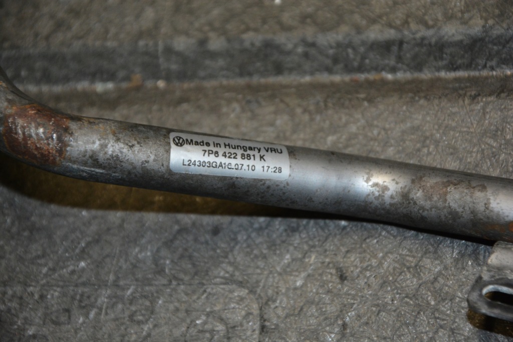 фото №5, Труба wody vw touareg 7p6422881k