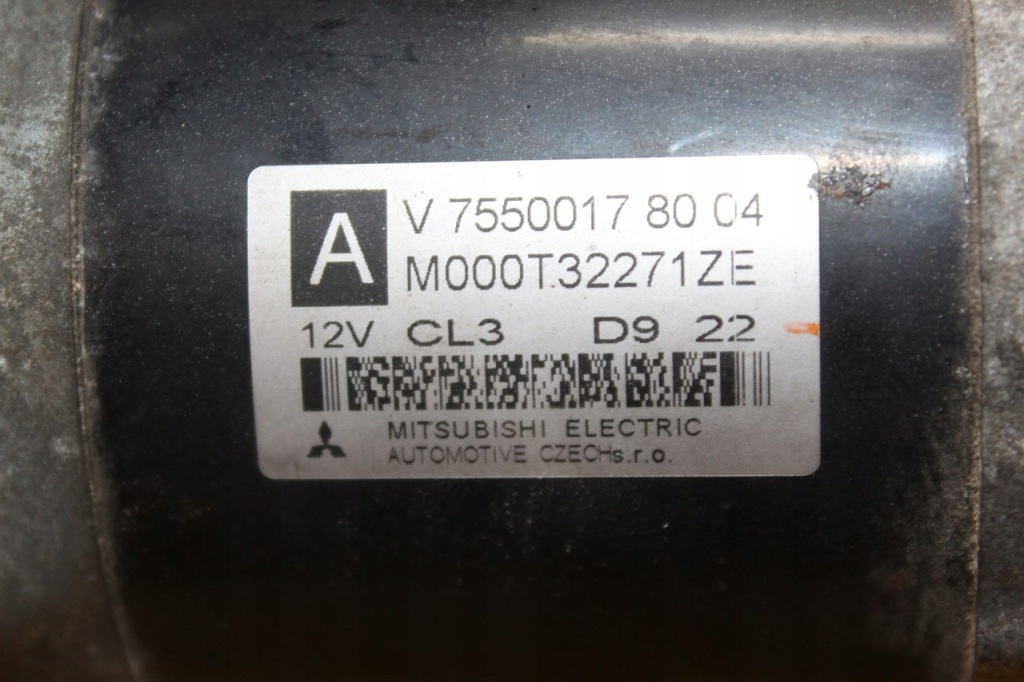 Стартер peugeot 308 1.6 vti 755001780 11 зубів Зі Шроту