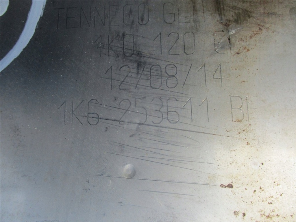 фото №5, Гаситель выхлоп vw beetle 1.4 tsi golf 1k6253611bf / 1q0253411d