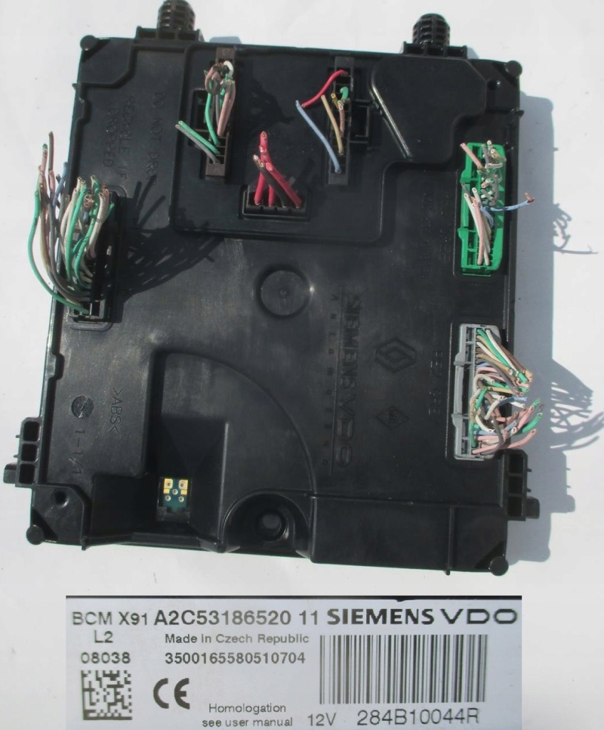 фото №1, Renault laguna 3 iii 2.0 dci модуль bcm 284b10044r