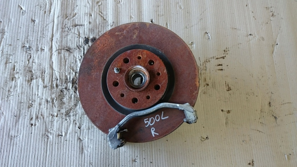 фото №6, Поворотный кулак правый перед передняя правая fiat 500l