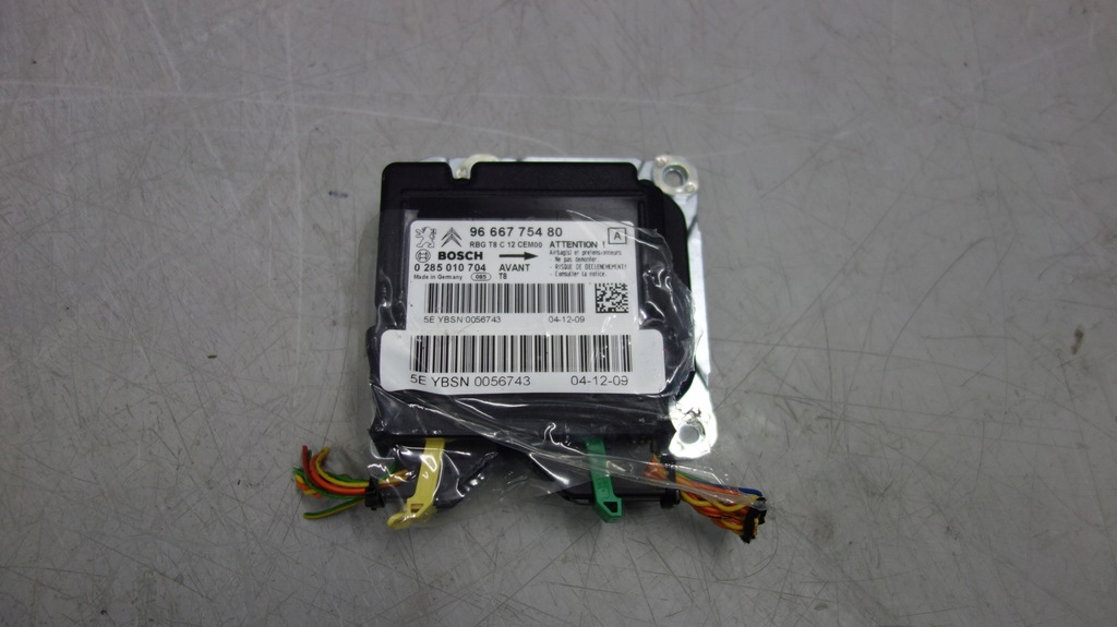 фото №1, Peugeot 3008 датчик модуль подушка безопасности 9666775480