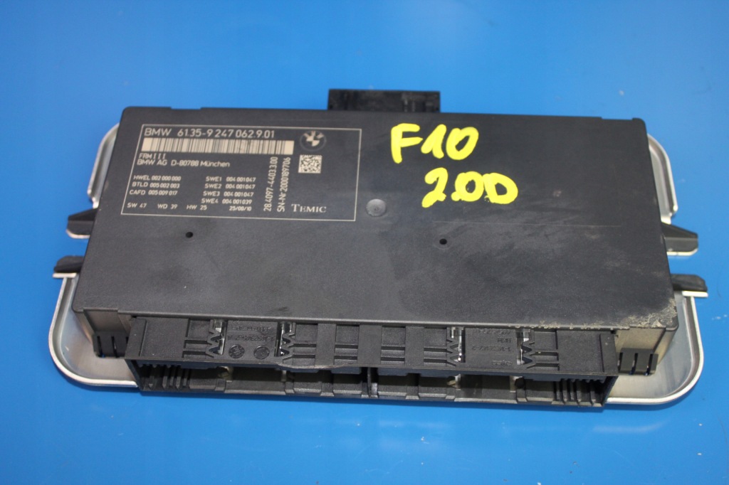 фото №1, Bmw 5 f10 f11 модуль блок управления света