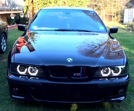 фото №12, Bmw 5 e39 лампы фары black кольца 3d led поворотники линзы