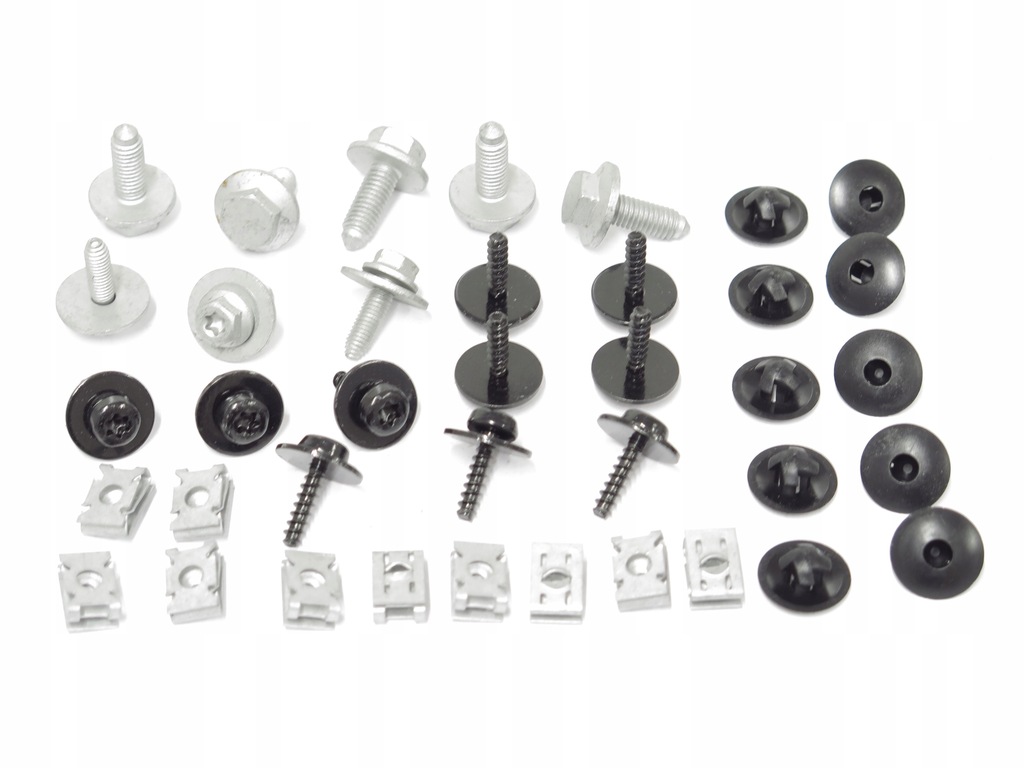 фото №1, Клипсы пластины защита двигателя vw caddy golf v