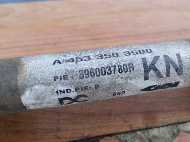 фото №4, Renault twingo iii 0,9 tce привідний вал ліва 396003780r