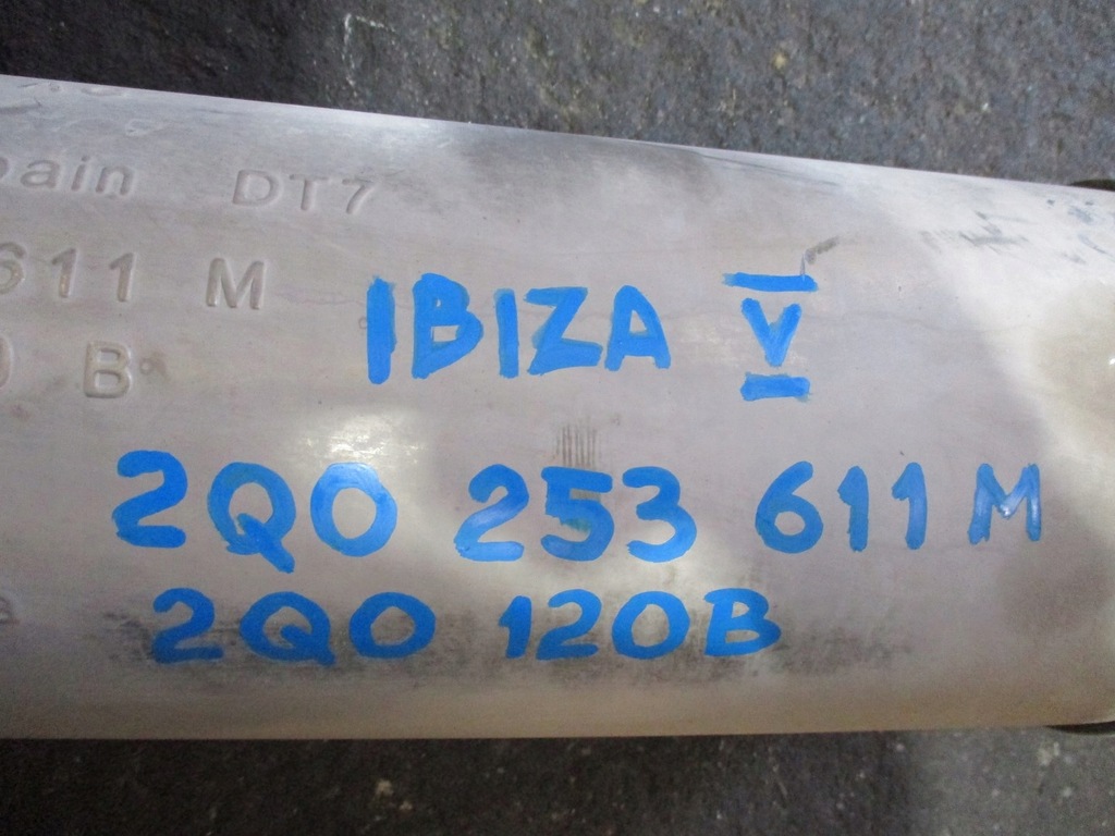 фото №6, Гаситель выхлоп seat ibiza 5 2q0253611m