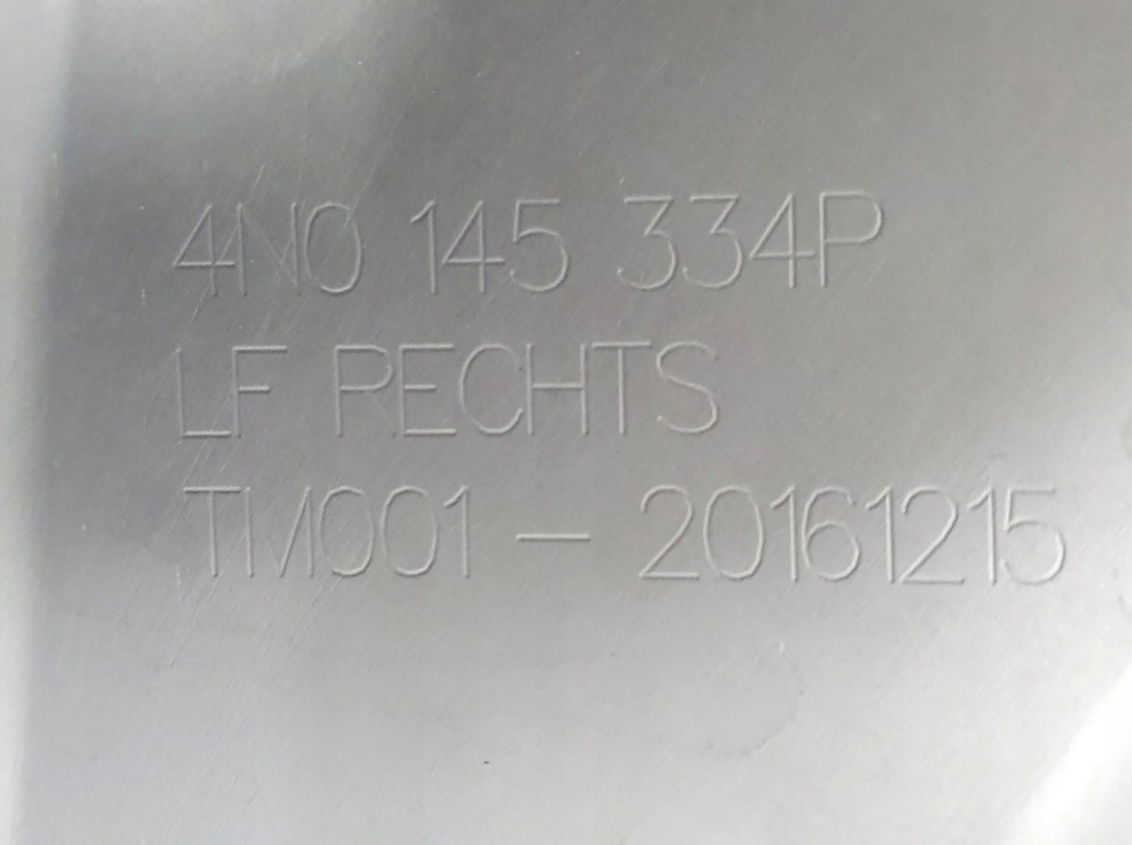 фото №7, Воздуховод воздуха правая audi a8 4n 4n0145334p