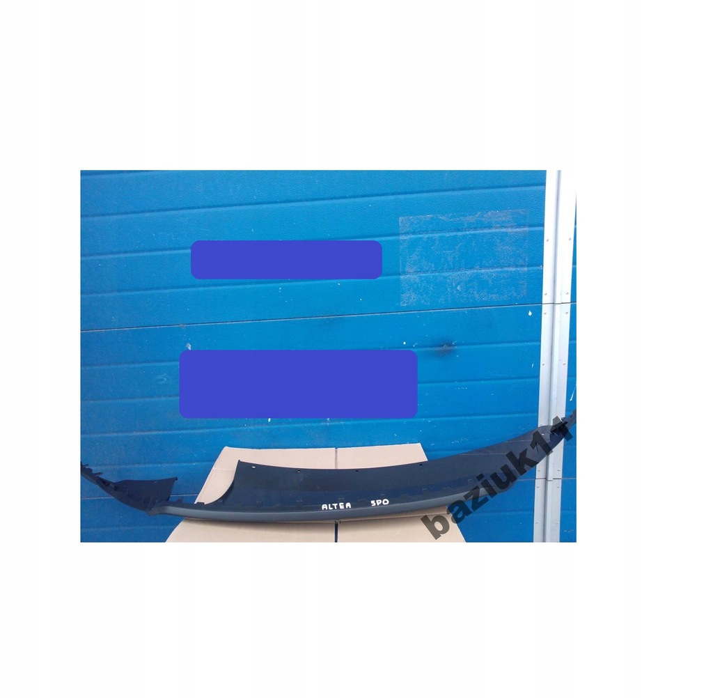 фото №1, Спойлер бампера seat altea 5p5