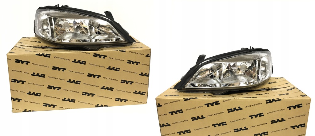 фото №1, Nowe лампи opel astra g хром tyc комплект !!!