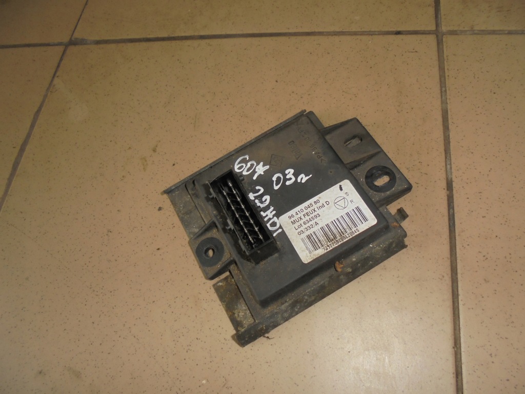 фото №1, Peugeot 607 2.2hdi блок керування модуль запалювання 9641004580