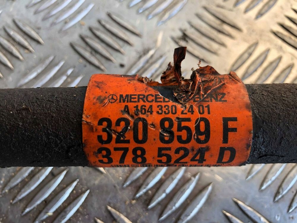 фото №2, W164 ml 3.2 cdi привідний вал права перед передня