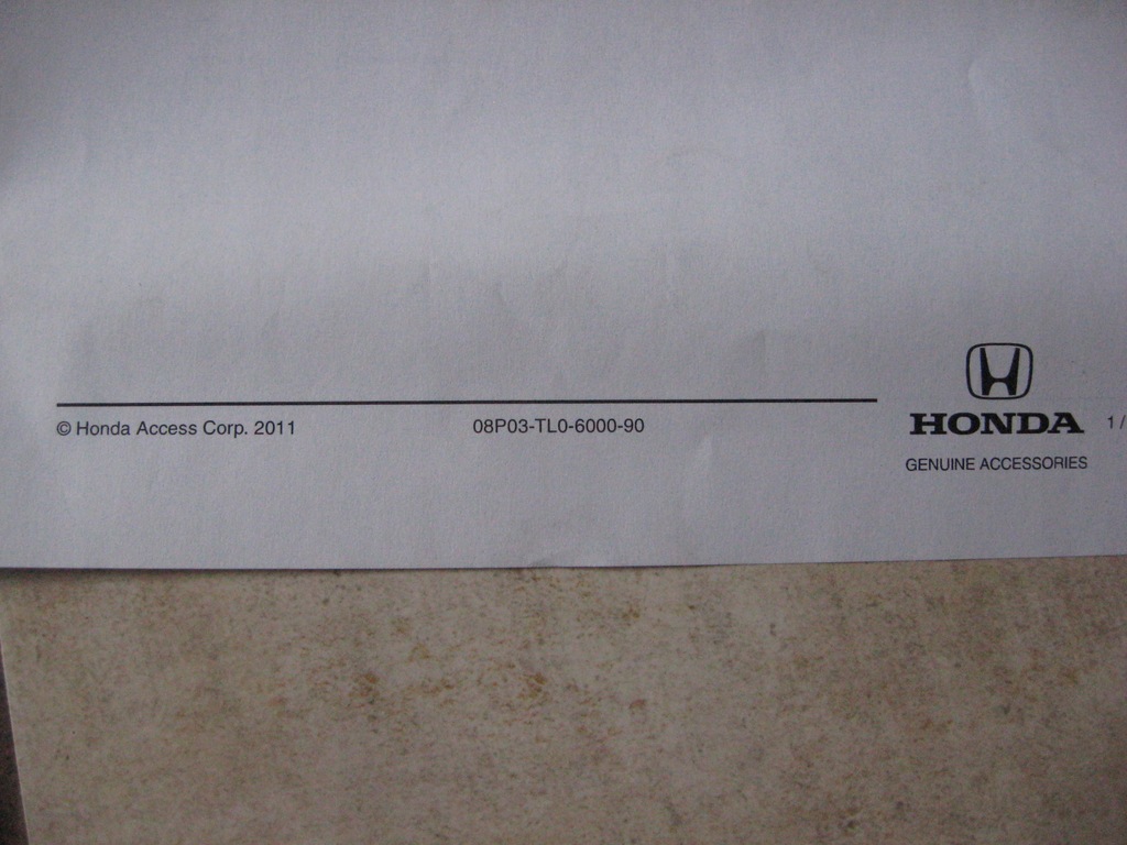 фото №7, Молдинг бампера - перед - honda accord viii lift