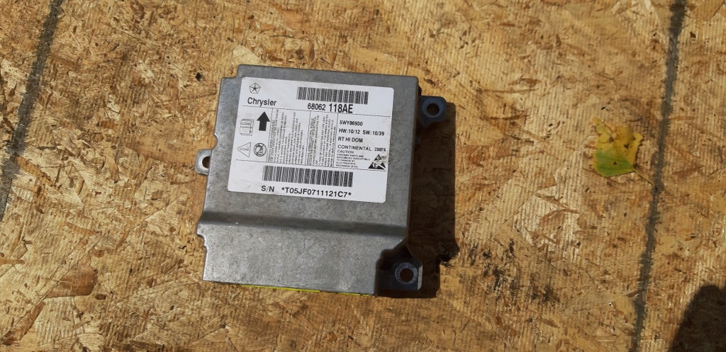 фото №1, Бортовий комп'ютер модуль подушок chrysler voyager подушка безпеки