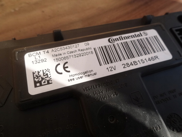 фото №5, Dacia dokker 2013 1,5 dci бортовий комп'ютер 237102213r kpl