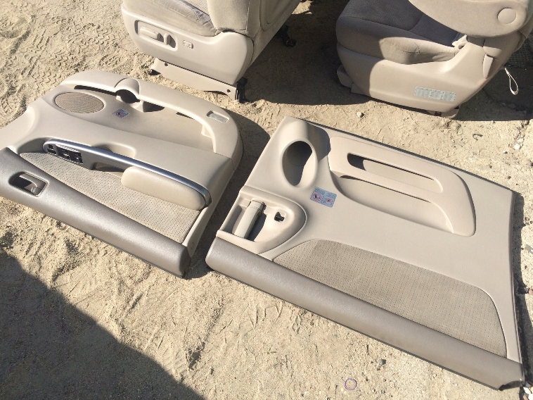 фото №8, Toyota sienna ii 03- оббивка сидіння 7 осіб