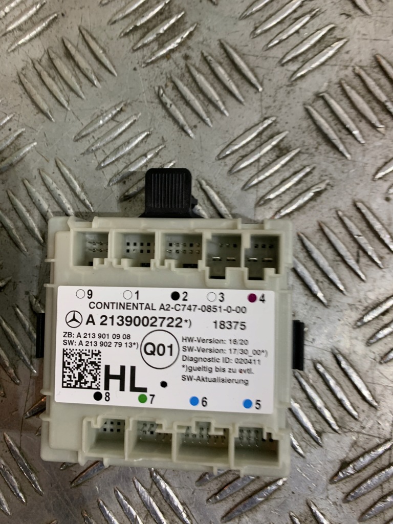 фото №1, Блок управления дверь mercedes w213 w205 w222 1