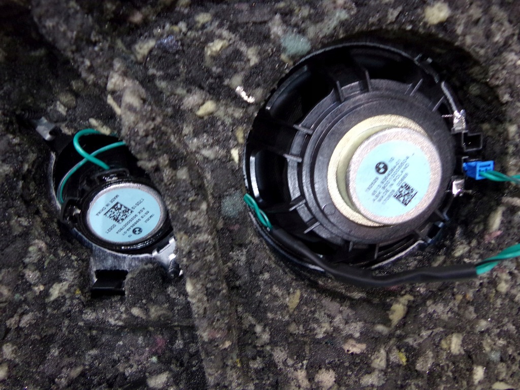 фото №12, Bmw 5 f10 полиця задня czarna захист динаміка динамік