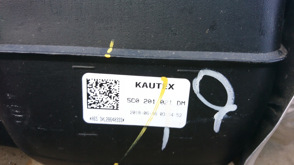 фото №9, Vw beetle 5c 1.2 tsi бак топлива 5c0201021dm