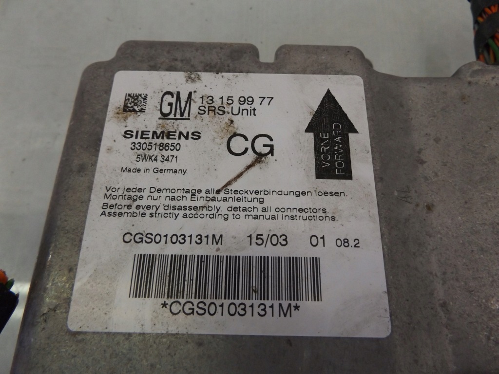 фото №3, Signum датчик подушка безпеки 13159977