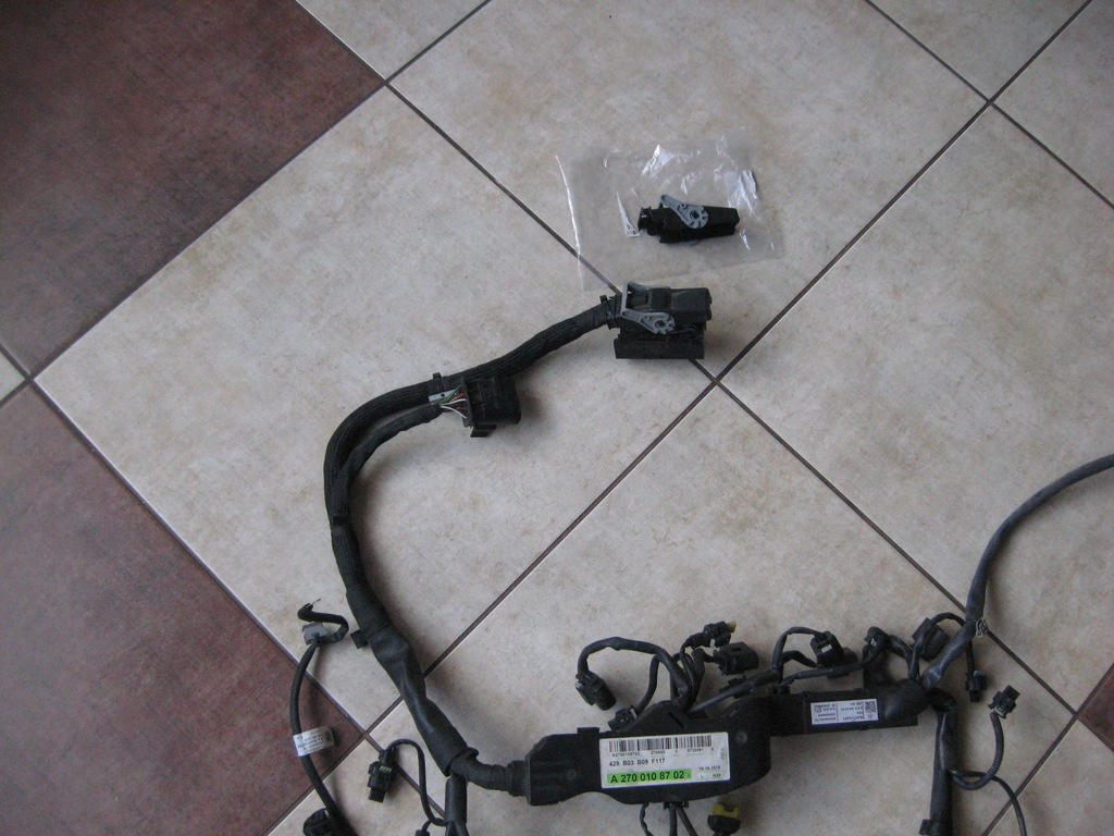 фото №4, Джгут двигуна - mercedes w117 w156 w176 w246