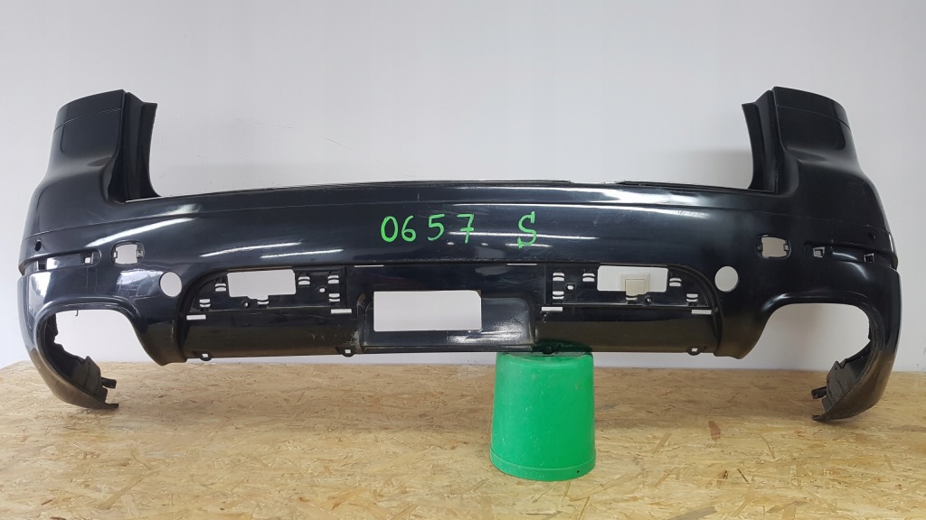 фото №1, Vw touareg r-line r50 бампер задняя 0657