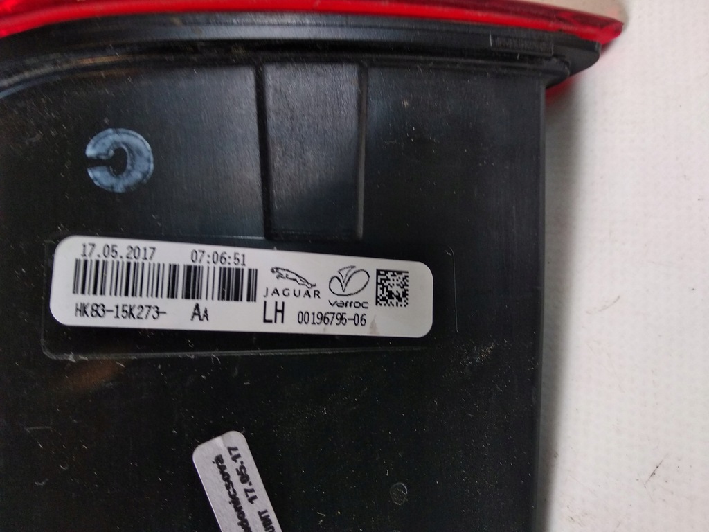 фото №8, Jaguar f-pace лампа задняя задняя правая левая крышка багажника