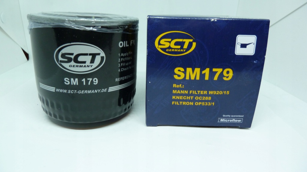 фото №1, Фільтр оливи ford explorer v8 96+ v6 2000+sct sm179