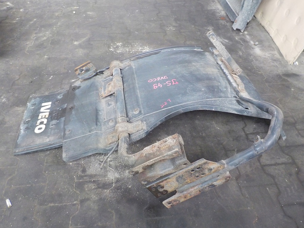 фото №5, Stralis 450 euro 5 крыло подкрылок левый перед