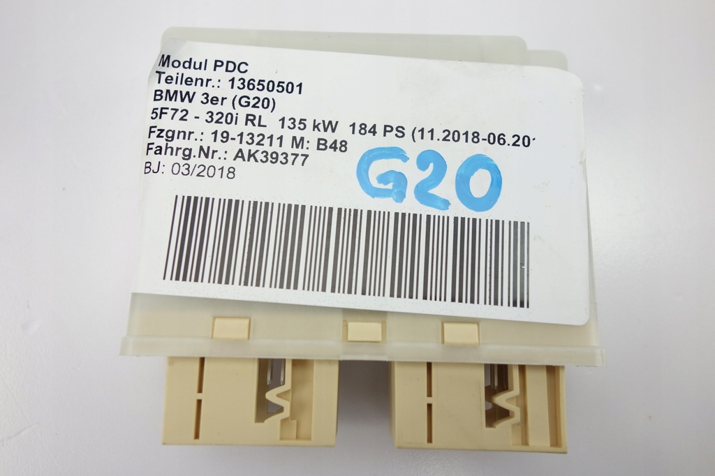 фото №1, Модуль pdc bmw g20 9872921