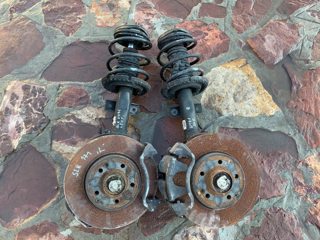 фото №1, Mercedes slk w171 поворотный кулак амортизатор левый