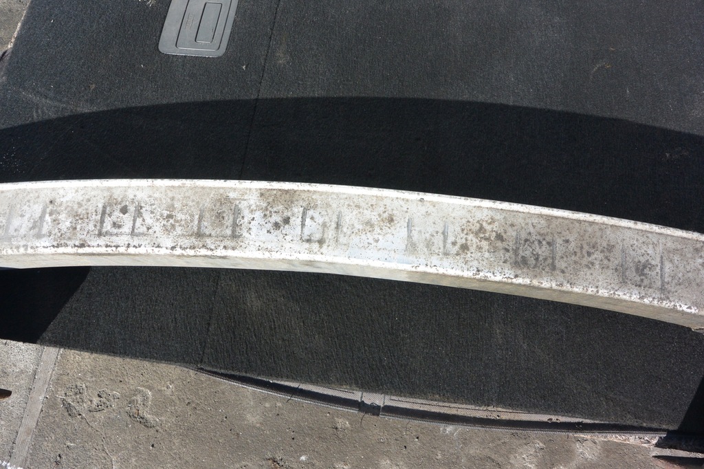 фото №11, Балка підсилювач бампера задня mercedes ml w164