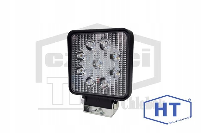 Лампа рабочая led квадратный 110x110x28 9xled 27w Оригинал