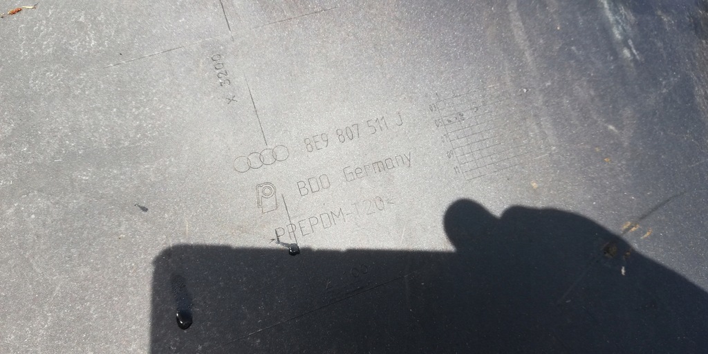 фото №11, Audi a4 b7 8e9 kombi 04-07 бампер задний задняя