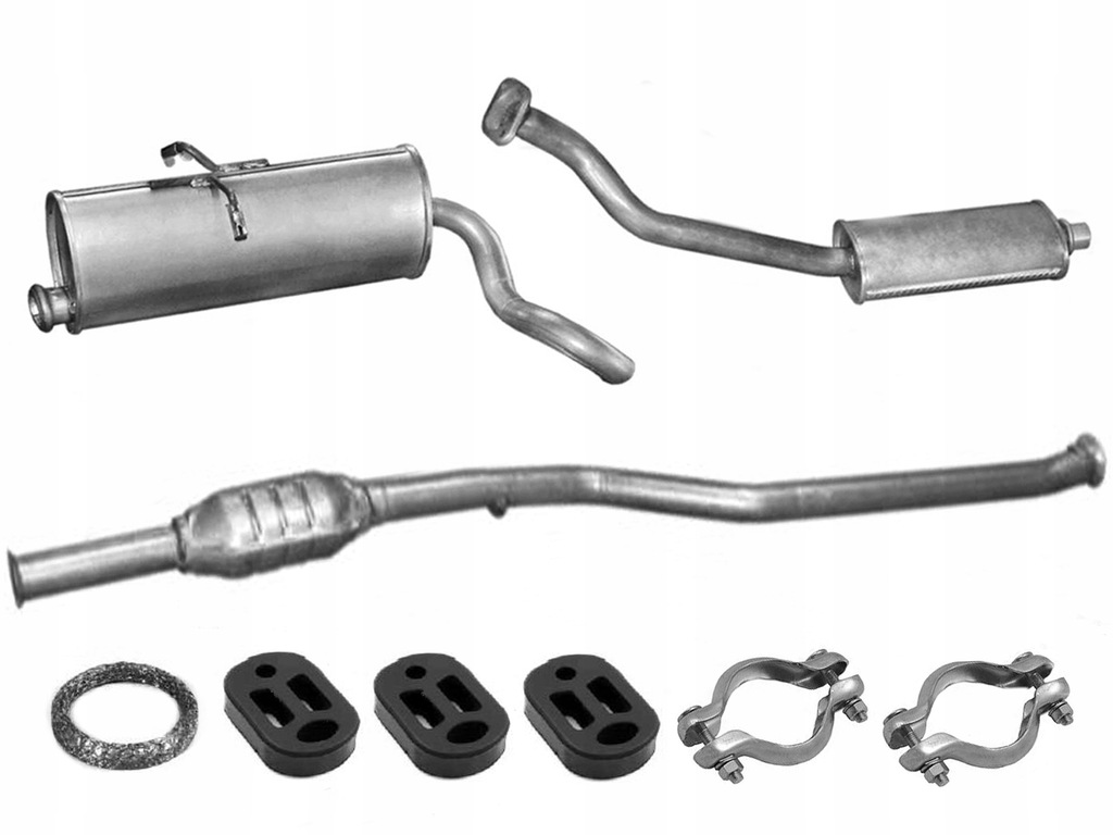 фото №1, Citroen berlingo - peugeot partner rok 1991-2001 1.9d - глушители + набор
