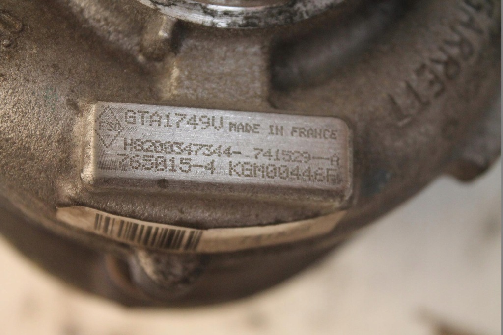 фото №9, Турбонагнітач 8200347344 renault laguna 2.0 dci