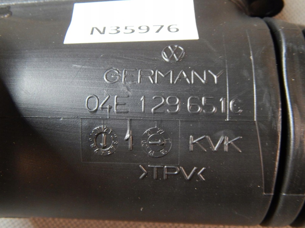 фото №2, Skoda kodiaq scout труба всмоктувальна повітрозабірник 04e129651c