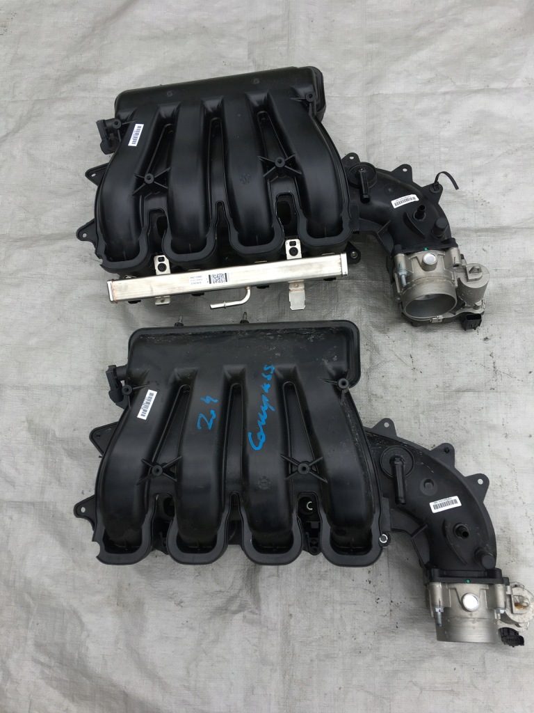 фото №1, Jeep compass ii коллектор всасывающий дроссельная заслонка форсунки 2.4