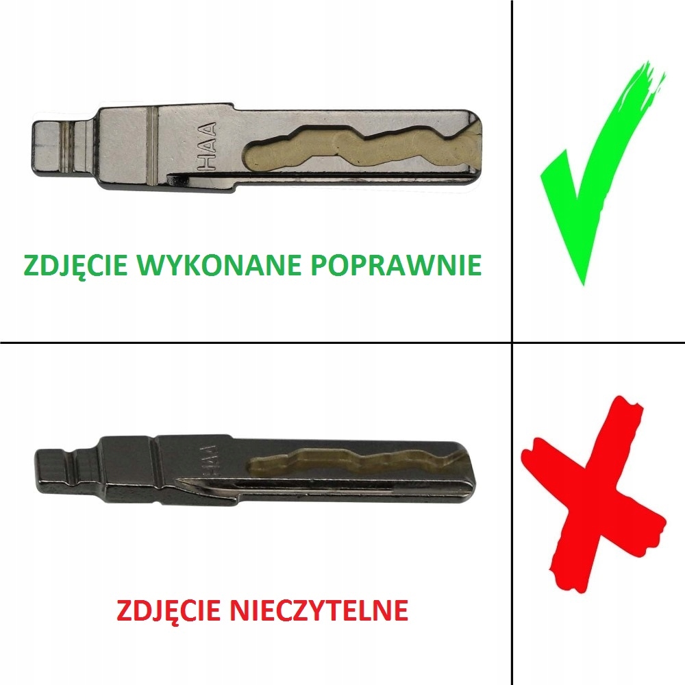 фото №3, Ключ жало seat alhambra leon + фрезеровка