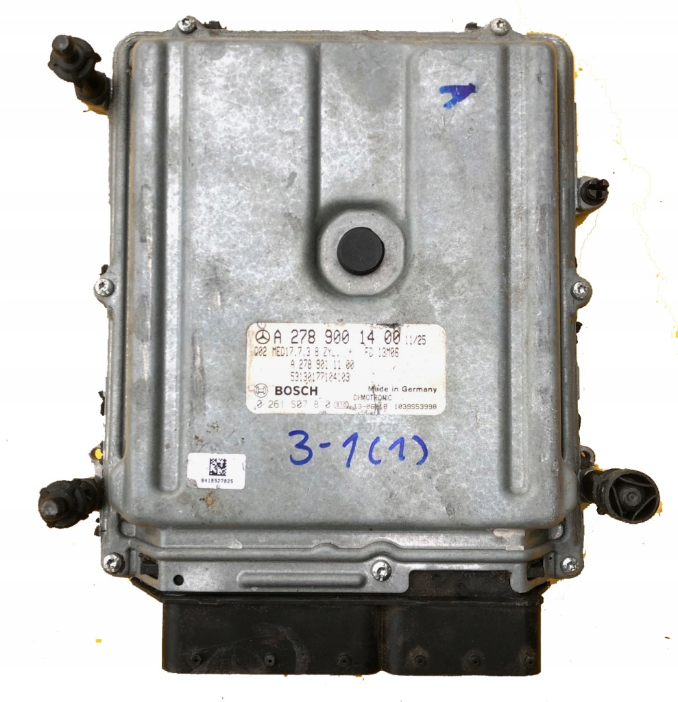 фото №1, Ecu mercedes w166 6.3 a2789001400 0261s07810