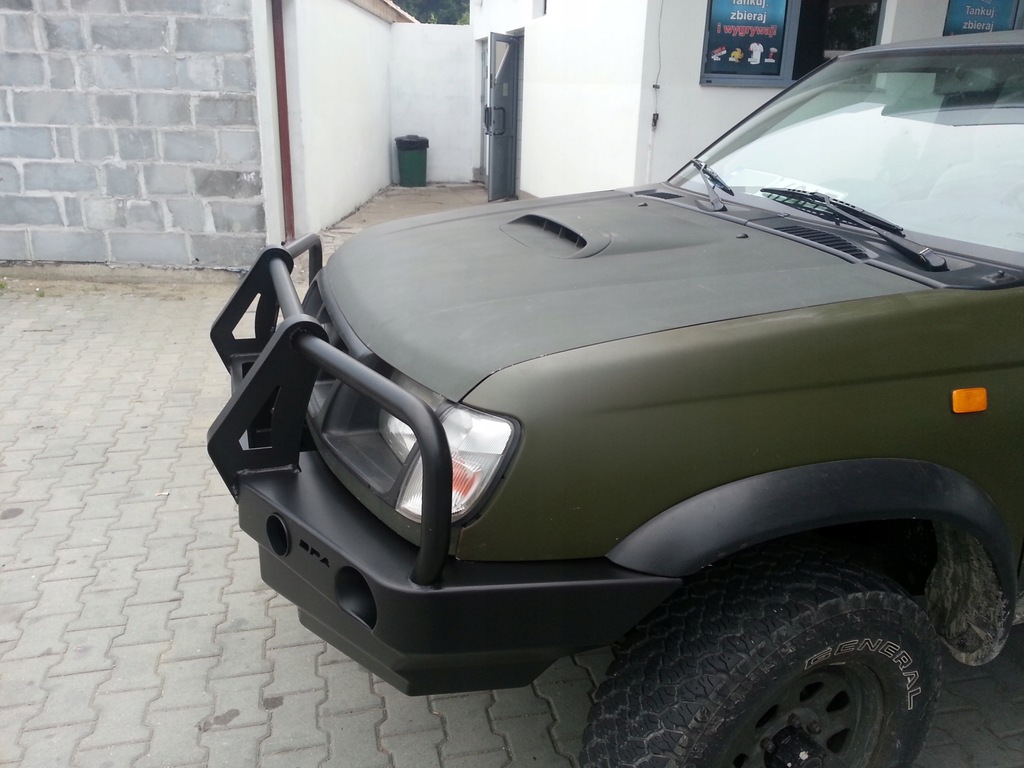 фото №11, Бампер перед передний nissan navara d22 97-00 сталь