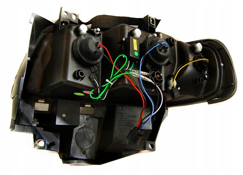 фото №5, Vw transporter t4 96-03 лампи фари led хром