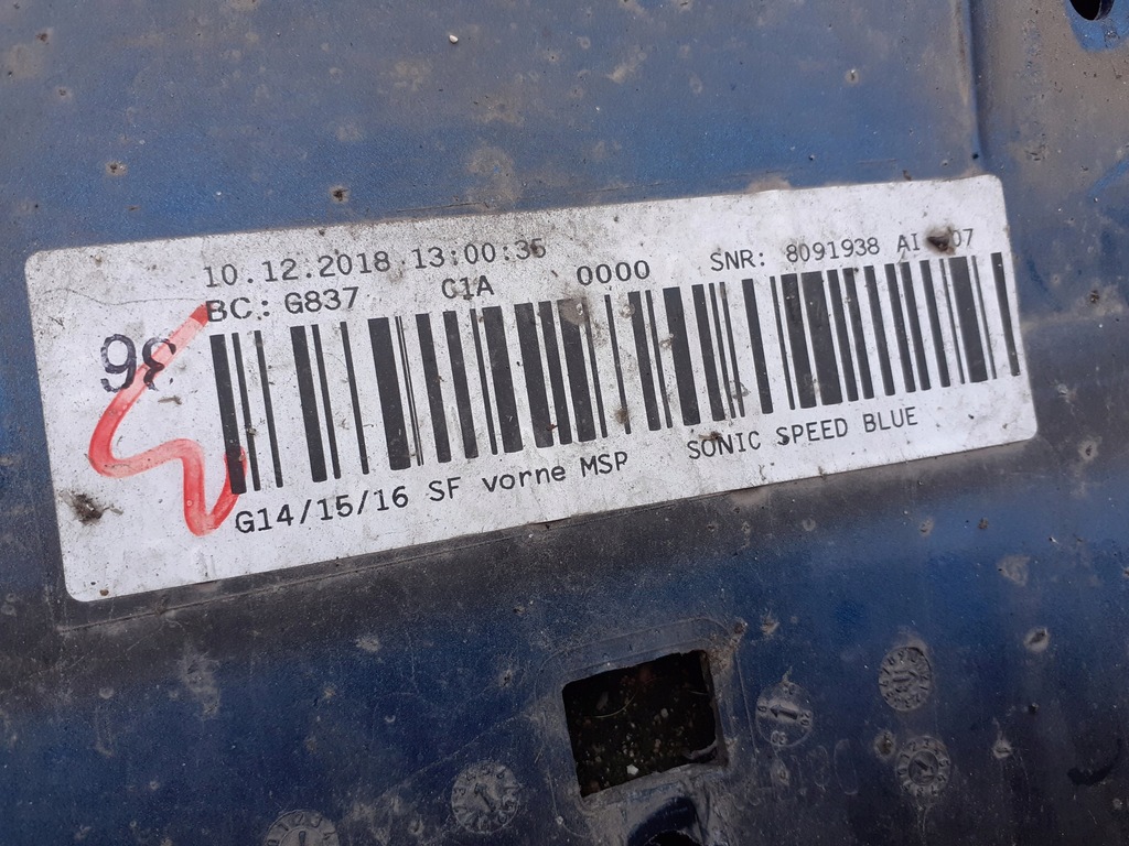 фото №10, Bmw 8 g14 g15 g16 m набор бампер перед передний